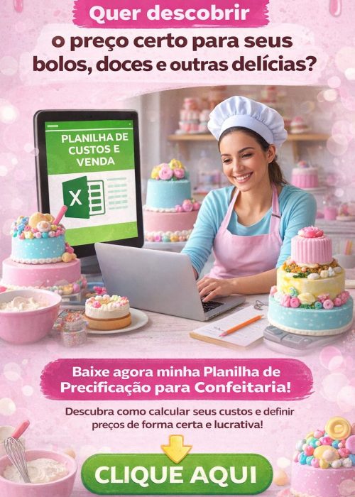 Planilha de Precificação para Confeitaria